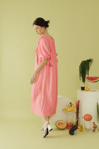 PUFF DRESS - SORBET PINK