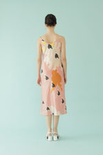 Load image into Gallery viewer, DRAPED NECK DRESS - PINK
