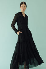 Load image into Gallery viewer, MAXI RUFFLE DRESS
