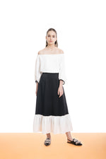 Load image into Gallery viewer, RUFFLE FLARE SKIRT
