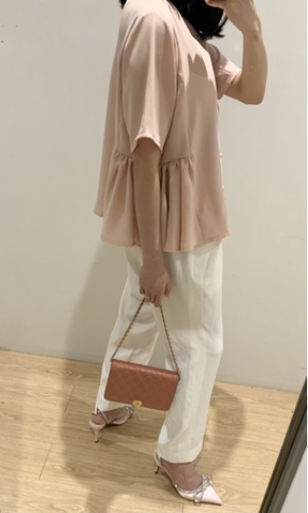 BLEU BLOUSE - BABY PINK