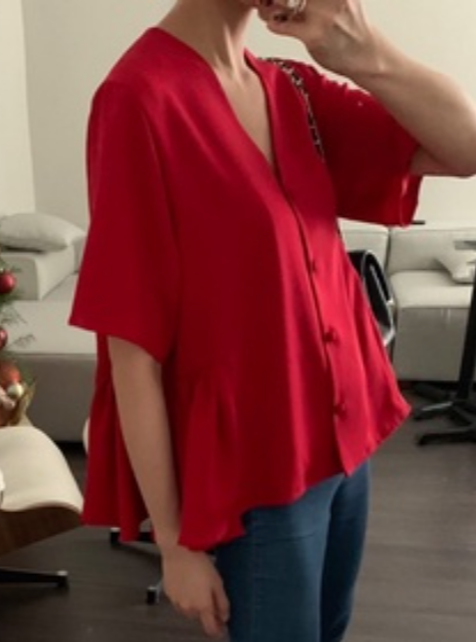 BLEU BLOUSE - RED (LIMITED EDITION)