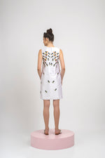 Load image into Gallery viewer, FLYING BEE EMBELLISHED DRESS
