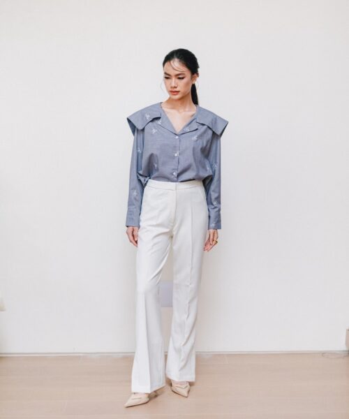 JUNO PANTS in white