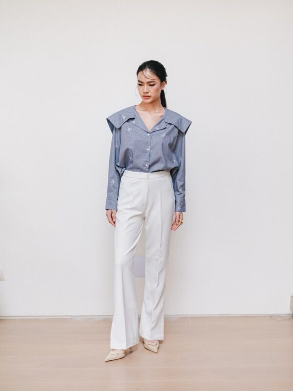 JUNO PANTS in white