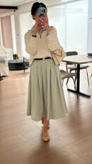 SHEI SKIRT in grey