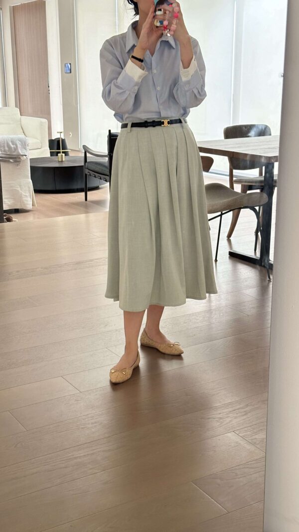 SHEI SKIRT in grey - Image 4
