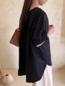 COVA BLOUSE - black