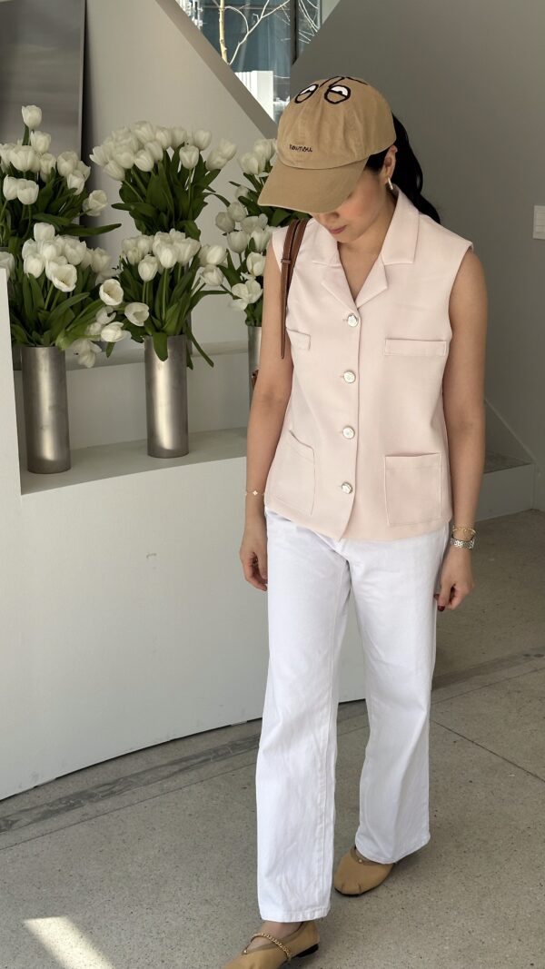 Camellia Vest Blouse - Image 5