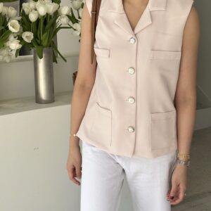 Camellia Vest Blouse