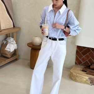 NED JEANS - white