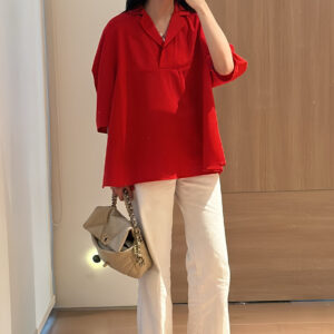 Meli blouse - red