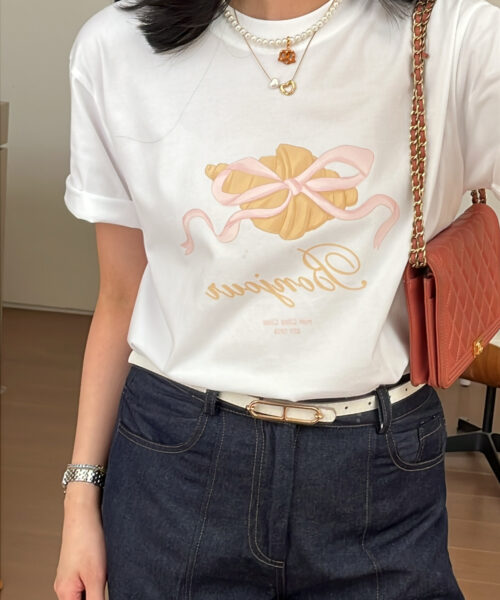 Croissant T-Shirt - short sleeve
