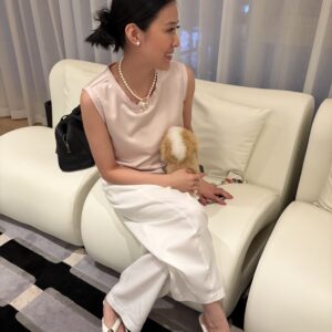 Yuri Blouse in dusty pink