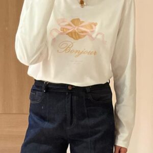 Croissant  T-shirt (Long sleeve)