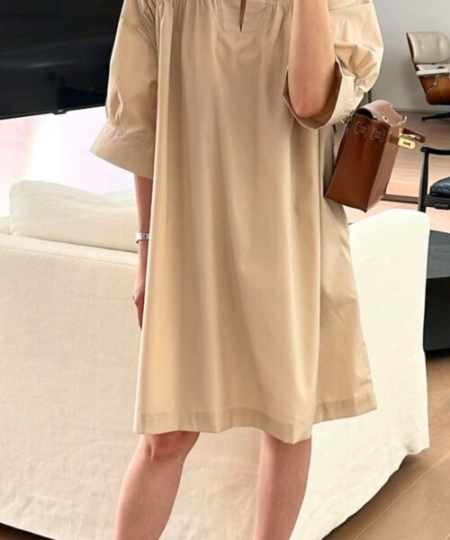 CARTER DRESS in MOCCA